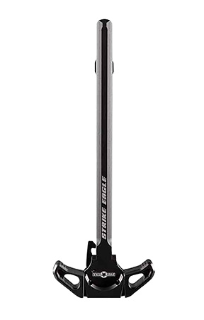 [847313015426] Patriot Ordnance Factory 01542 Strike Eagle Charging Handle AR-15 Black Anodized Aluminum, Ambidextrous