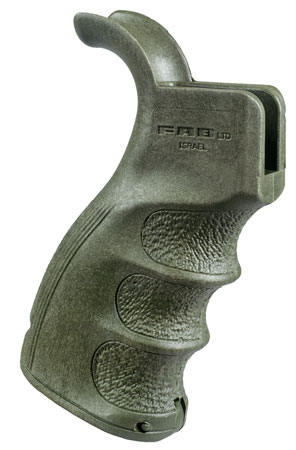 [7290105944788] FAB Defense FXAG43G AG-43 Tactical Ergonomic Pistol Grip for AR-15/ M16/ M4 OD Green Polymer