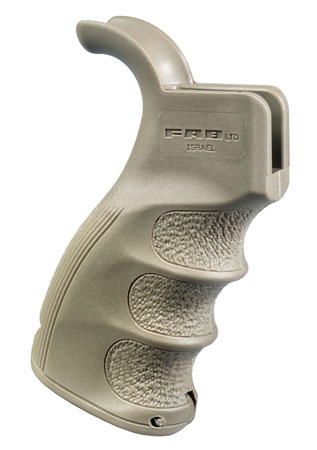 [7290105944795] FAB Defense FXAG43T AG-43 Tactical Ergonomic Pistol Grip Pistol Grip for AR-15/ M16/ M4 Flat Dark Earth Polymer