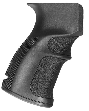 [7290105940025] FAB Defense FXAG47B AG-47  Ergonomic Pistol Grip Fits AK-47/74/ AKS-74U Krinkov/ ATI Galil Fiberglass Reinforced Black Polymer