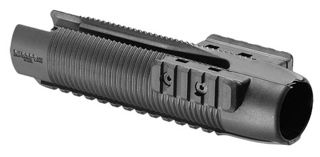 [7290105940421] FAB Defense FXPRMO PR-MO Rail System for Mossberg 500/ 590/ Shockwave/ Maverick 88 7.91" OAL Black Reinforced Polymer