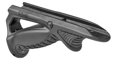 [7290105941855] FAB Defense FXPTKB PTK Ergonomic Pointing Grip Angled w/Additional Storage Compartment Black Polymer