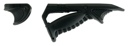 [7290105943644] FAB Defense FXPTKCB PTK  &  VTS Combo Ergonomic Pointing Grip Angled w/Additional Storage Compartment Black Polymer