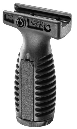 [7290105940100] FAB Defense FXTAL4B TL-4 Tactical Vertical Foregrip Ergonomic  &  Ventilated w/Waterproof Anti Rattle Storage Compartment Black Fiberglass Reinforced Polymer