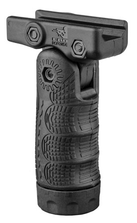 [7290105940148] FAB Defense FXTFL T-FL Vertical Folding Foregrip 7-Position Black Fiberglass Reinforced Polymer