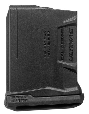 [7290105942524] FAB Defense FXUMAGR10 Ultimag 10R  10rd 5.56x45mm NATO AR-15/M16/M4 Black Polymer and Steel Body