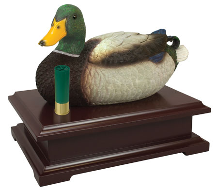 [797053004740] PSP DECOYDUCK Decoy Duck Concealment Box Gloss Wood Holds 1 Handgun