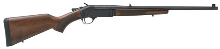 [619835400161] Henry H015357 Single Shot  38 Special or 357 Mag Caliber with 1rd Capacity, 22" Barrel, Overall Blued Finish  &  American Walnut Stock, Right Hand (Full Size)