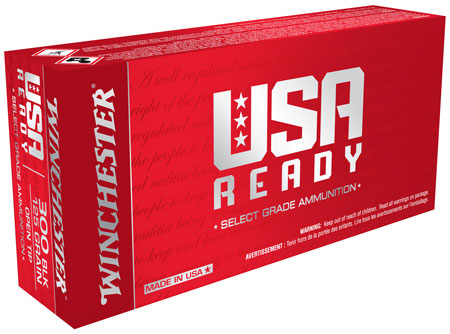 [020892226562] Winchester Ammo RED300 USA Ready  300Blackout 125gr Open Tip Range 20 Per Box/10 Case