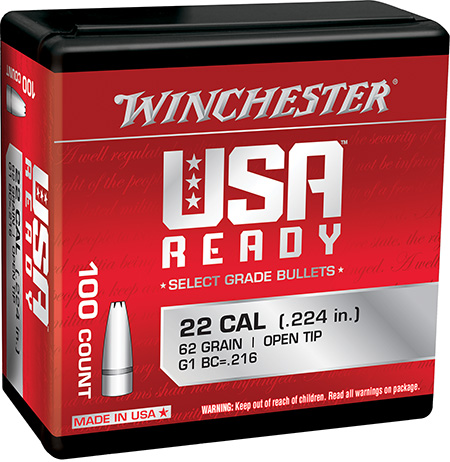 [020892642119] Winchester Ammo WBR22462 Centerfire Rifle  224Valkyrie 62gr Open Tip 100 Per Box/10 Case