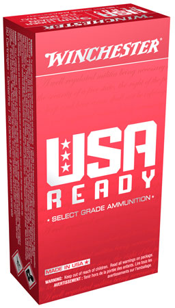 [020892226524] Winchester Ammo RED9 USA Ready 9mmLuger 115gr Full Metal Jacket Flat Nose 50 Per Box/10 Case