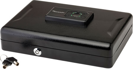 [090255954326] Hornady 95432 Keypad Vault  Keypad Key Entry Black Steel For 4" Pistols