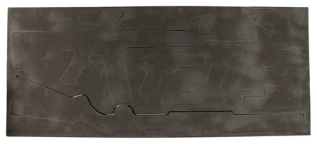 [090255982510] Hornady 98251 Foam Gun Sheet 40" x 18" x 1.2" Black