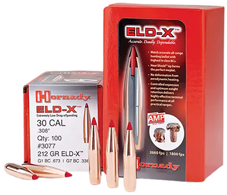 [090255224412] Hornady 2441 ELD-X  6mm .243 90 gr Extremely Low Drag eXpanding 100 Per Box/ 25 Case
