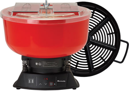 [090255502404] Hornady 050240 Magnum Digital Vibratory Tumbler Red Multi Caliber