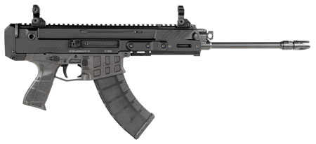 [806703914626] CZ-USA 91462 Bren 2 MS  7.62x39mm Caliber with 14.17" Barrel, 30+1 Capacity, Overall Black Finish, Carbon Fiber Receiver, Ambi Mag Release, Stippled Black Polymer Grip Right Hand