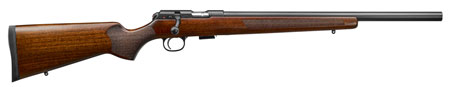 [806703023410] CZ-USA 02341 CZ 457 Varmint Full Size 22 WMR 5+1 20.50" Black Nitride Heavy Barrel Black Nitride Steel Receiver Turkish Walnut Fixed Varmint-Style Stock Right Hand