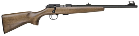 [806703023359] CZ-USA 02335 CZ 457 Scout Youth 22 LR 1rd 16" Black Nitride Steel Threaded Barrel Black Nitride Steel Receiver Beechwood Fixed American Style Stock Right Hand