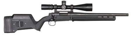 [840815100720] Magpul MAG495-BLK Hunter 700 Stock Black Synthetic Adjustable, Fits Remington 700 Short Action