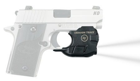 [850002469318] Crimson Trace 0183201 LTG-776 For Sig Sauer P238  &  P938 Lightguard Black Anodized 110 Lumens White LED Light