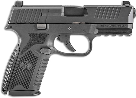 [845737010027] FN 66100464 509 Midsize 9mm Luger 4" Barrel 10+1, Matte Black Polymer Frame With Mounting Rail, Matte Black Stainless Steel Slide, No Manual Safety