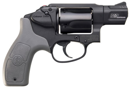 [022188874891] Smith  &  Wesson 12056 M & P Bodyguard *CA Complaint 38 S&W Spl +P 5 Shot 1.88" Black PVD Barrel/Cylinder, Black Aluminum J-Frame, Gray Polymer Grip, Includes Crimson Trace Red Laser