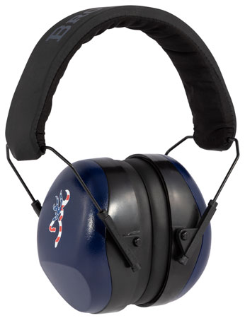 [023614938538] Browning 126387 Buck Mark II  Plastic 27 dB Over the Head Blue/Black Adult