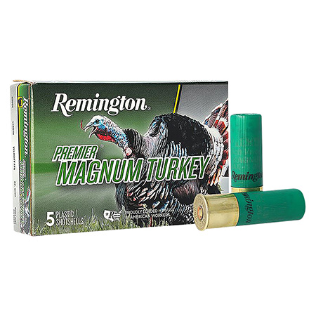 [047700530208] Remington Ammunition 26801 Premier Magnum Turkey 12 Gauge 3" 2 oz 4 Shot 5 Per Box/ 20 Cs