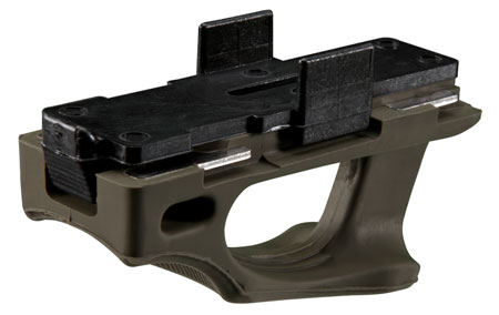 [873750000275] Magpul MAG020-ODG Ranger Plate  Made of Stainless Steel w/ Overmolded Santoprene Rubber  &  OD Green Finish for 5.56x45mm NATO USGI 30-Round Aluminum Magazine/3 Per Pack