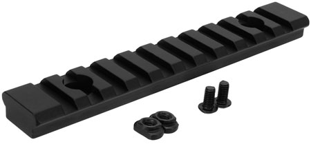 [811261028463] TacFire MAR105L M-LOK Accessory Picatinny Section Rail 5 Inch 11 Slots  Black Anodized