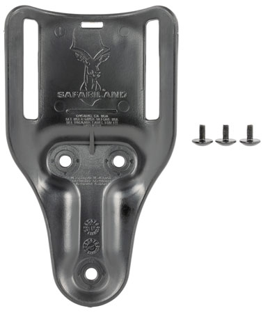 [781602048064] Safariland 6070UBL22 Mid-Ride Universal Belt Loop 2" Black Belt Mount
