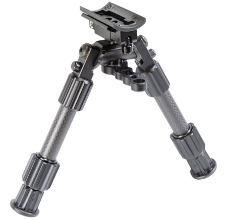 [661120416166] Caldwell 1092515 Accumax Premium Carbon Fiber Bipod 6-9" Gray