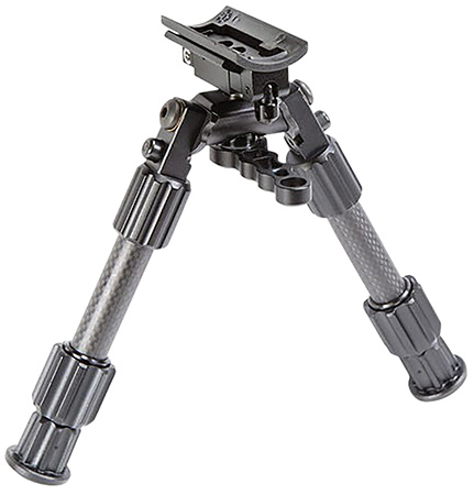 [661120416272] Caldwell 1092516 Accumax Premium Carbon Fiber Bipod 9-13" Gray