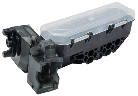 [661120417521] Caldwell 1099117 Magazine Charger  Rotary 22 LR 100rd Compatible w/T/CR  &  10/22 Magazines Black Polycarbonate