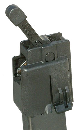 [858003000165] Maglula LU16B LULA Loader  &  Unloader Made of Polymer with Black Finish for 9mm Luger Colt SMG