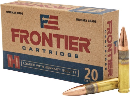 [090255713978] Frontier Cartridge FR400 Military Grade Centerfire Rifle 300Blackout 125gr Full Metal Jacket 20 Per Box/10 Case
