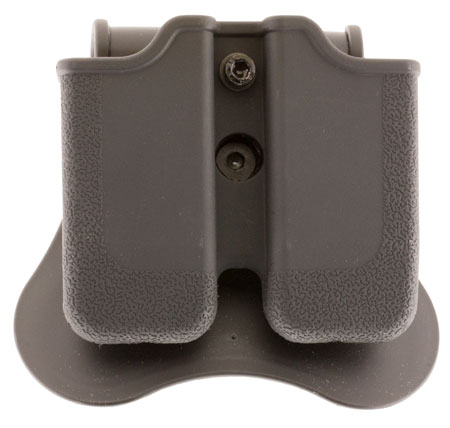 [672352009774] Bulldog P1911M Mag Holder  Paddle Black Polymer Paddle Compatible w/ Single Stack 1911 Ambidextrous Hand