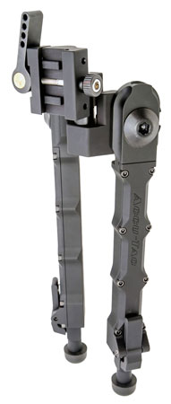 [858520006237] Accu-Tac SRBG200 SR-5 G2 Bipod 6.25"-10.75" Adjustment Black Hardcoat Anodized 6061-T6 Aluminum