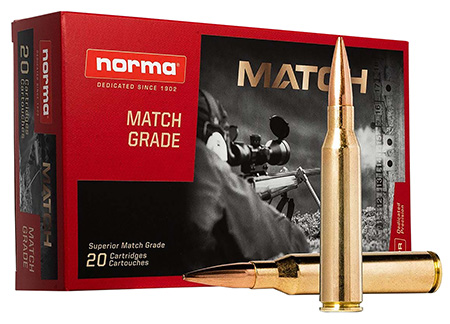 [7393923316543] Norma Ammunition 20185272 Dedicated Precision Golden Target Match 338NormaMag 300gr 20 Per Box/10 Case