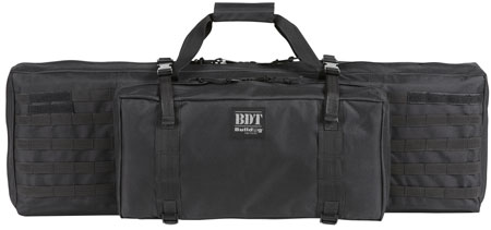 [672352011821] Bulldog BDT3536B BDT Tactical Single 36" Black Nylon, 3 Accessory Pockets, Deluxe Padded Backstraps, Lockable Zippers, Padded Internal Divider