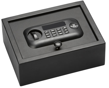 [672352011685] Bulldog BD1030 Digital Top Open Vault Standard Keypad Entry Black Powder Coat Steel 11.80" x 8.70" x 4"