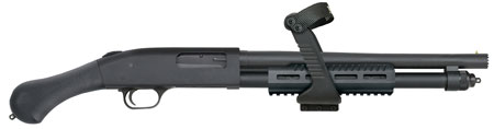 [015813506472] Mossberg 50647 590 Shockwave Shock 'N' Saw 12 Gauge 3" 14.38" 5+1 Blued Black Fixed Raptor Birdshead Grip