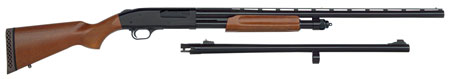 [015813682244] Mossberg 68224 835 Ulti-Mag Combo 12 Gauge 5+1 3.5" 28" Vent Rib/24" Slugster Barrel, Blued Steel Receiver, Dual Extractors, Fixed Wood Stock, Accu-Mag Chokes