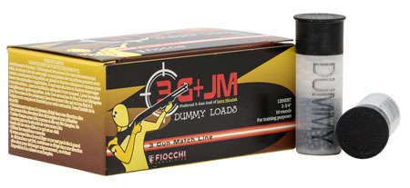[762344703404] Fiocchi 12INERT Inert Dummy Rounds 12Gauge 10 Per Box/25 Case