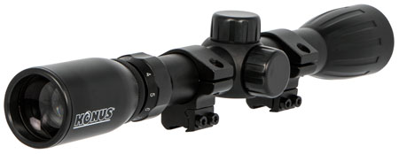 [698156073513] Konus 7351 KonusFire  Matte Black 3-9x32mm 1" Tube 30/30 Reticle Includes Mounting Rings