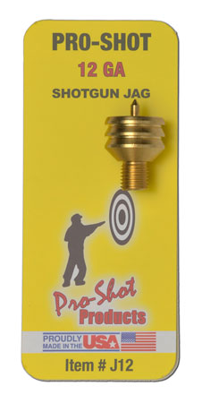 [709779300228] Pro-Shot J12 Jag  12 Gauge Shotgun #5/16-27 Thread Spear Tip Brass