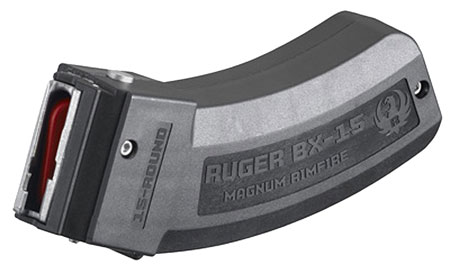 [736676905850] Ruger 90585 BX-15  15rd Magazine Fits Ruger American Rimfire/77 17 HMR/22WMR BX-15 Black