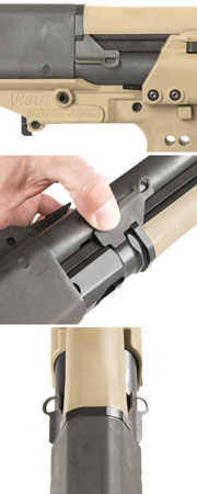 [640832003642] Kel-Tec KSG515 Single Point Sling Attachment Black Steel