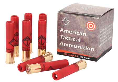 [819644021926] ATI ATIAC410R Shotshell  410Gauge 2.50" 1/2oz Slug Shot 25 Per Box/10 Case