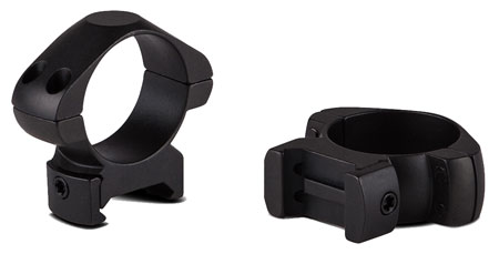 [698156074015] Konus 7401 Steel Rings  Matte Black 1" Medium 0 MOA